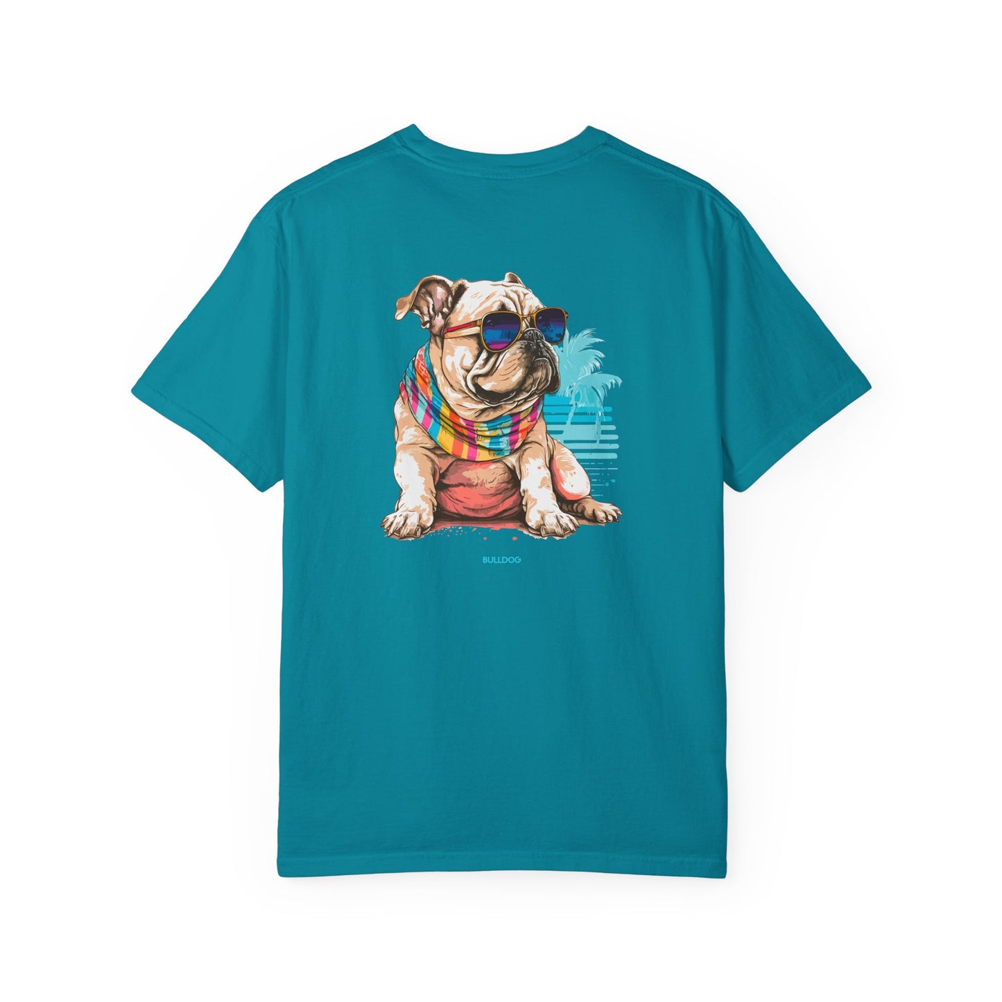 English Bulldog Beach T-Shirt