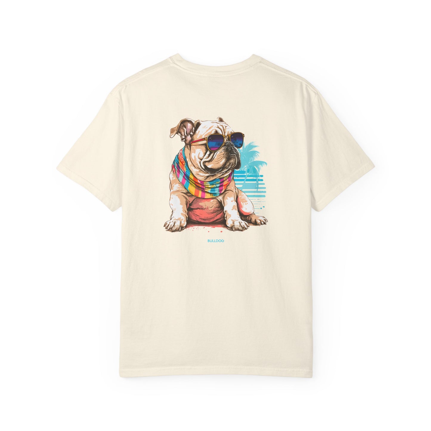 English Bulldog Beach T-Shirt