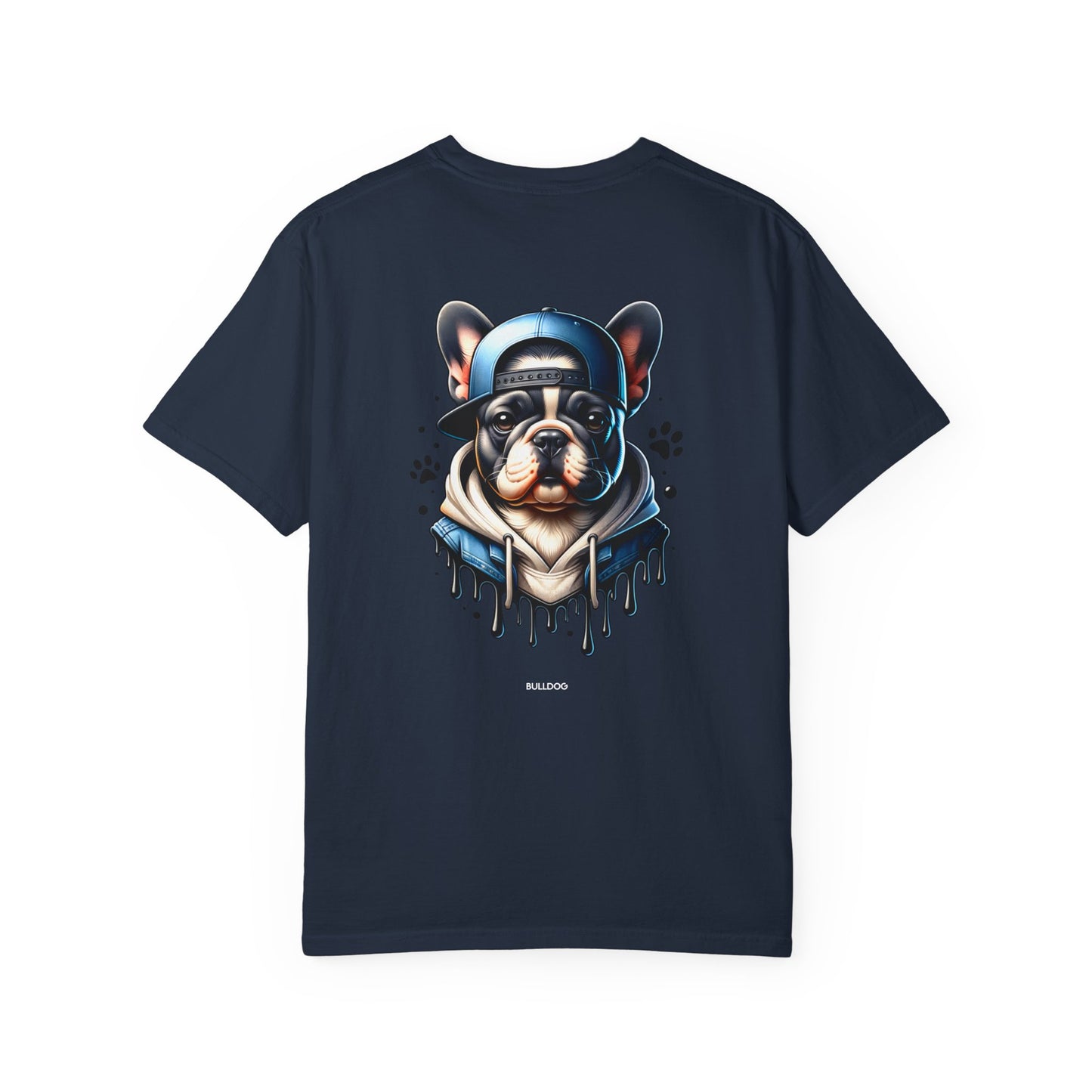 French Bulldog Backwards Hat T-Shirt