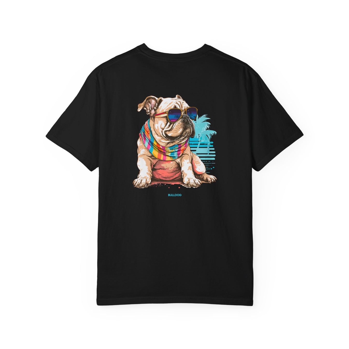 English Bulldog Beach T-Shirt