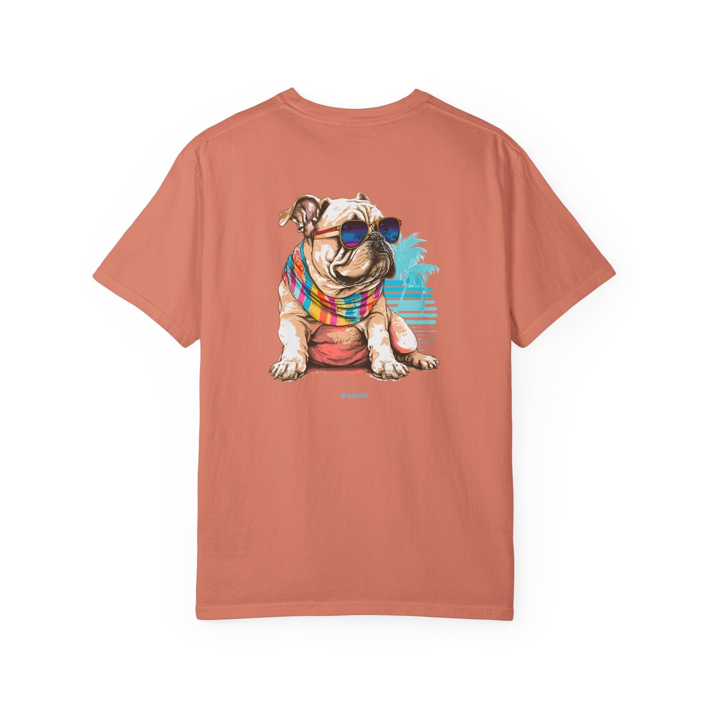 English Bulldog Beach T-Shirt