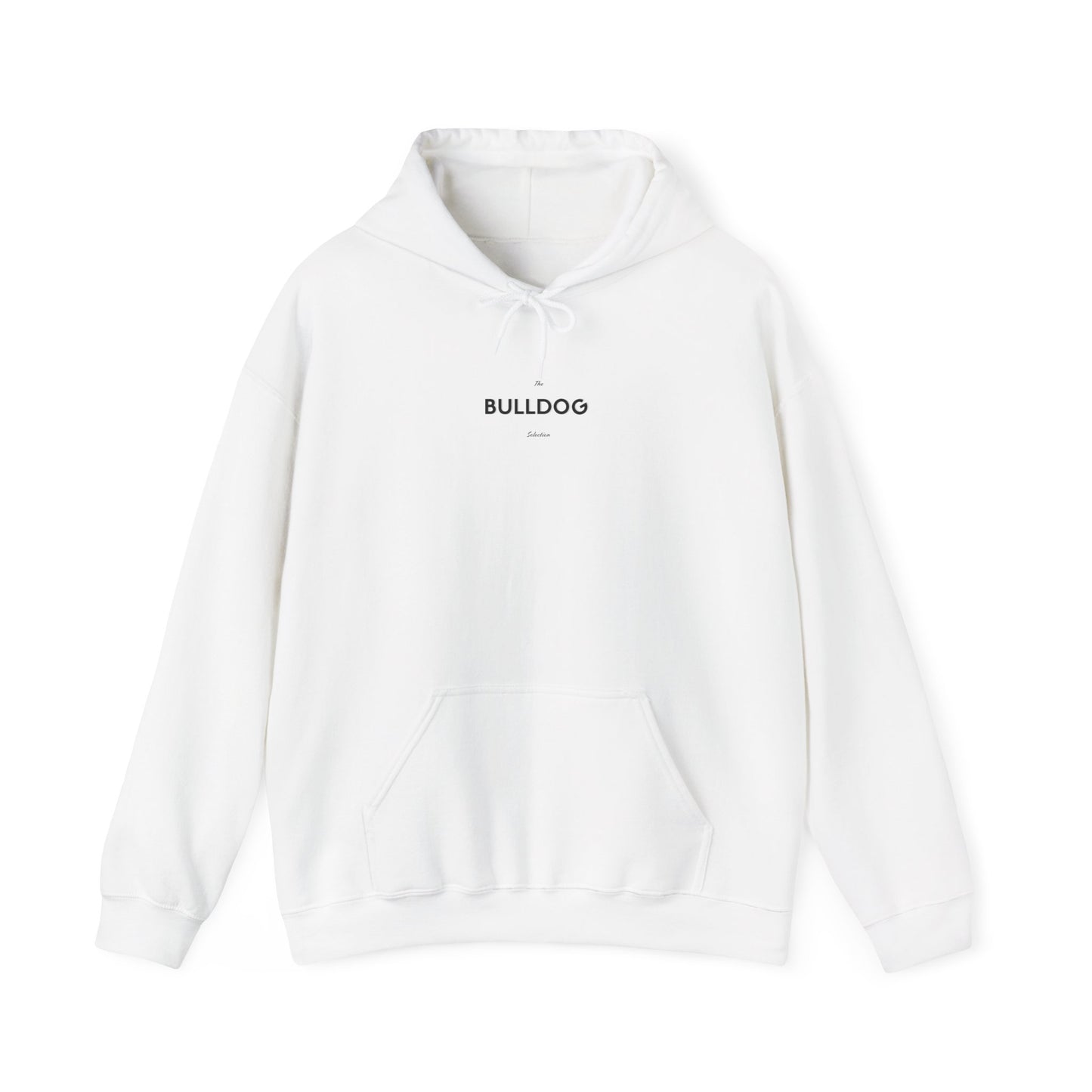 English Bulldog Elegant Drawing Hoodie