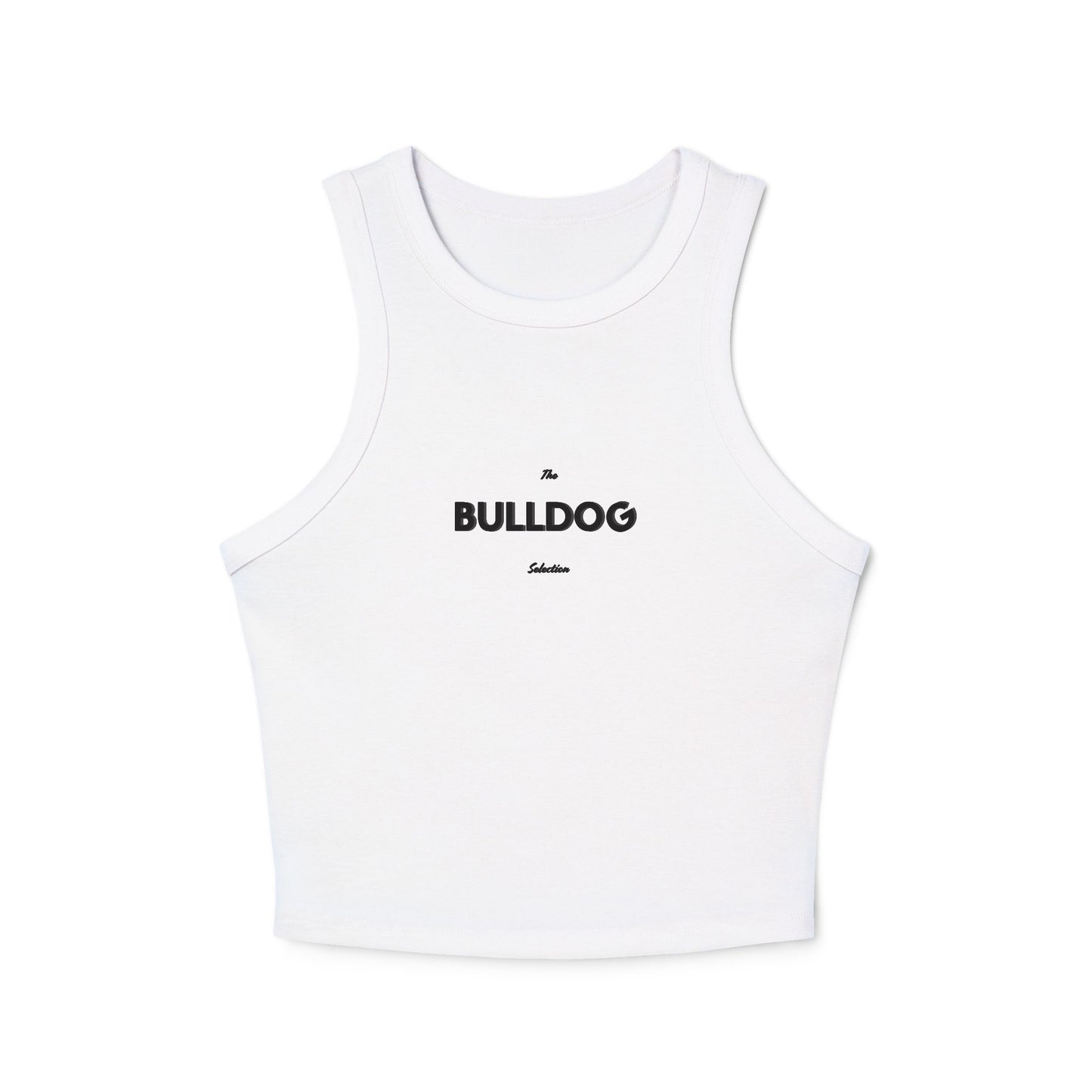 "The Bulldog Selection" Women's Micro Rib Tank Top