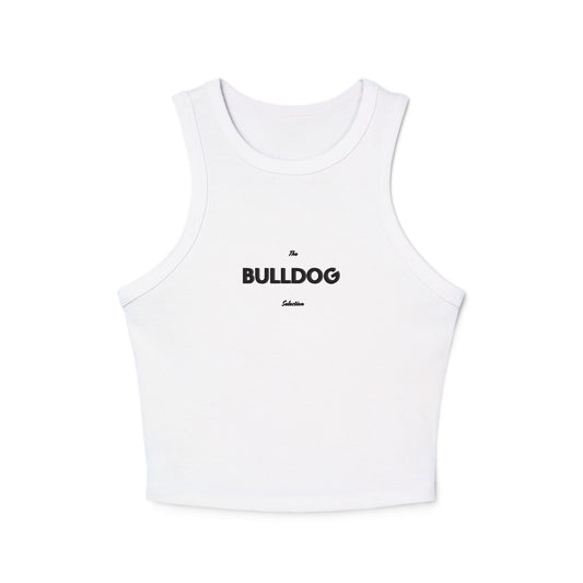 "The Bulldog Selection" Women's Micro Rib Tank Top