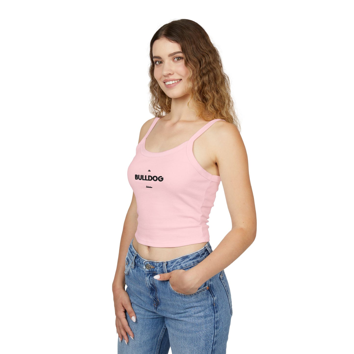 "The Bulldog Selection" Women's Spaghetti Strap Tank Top