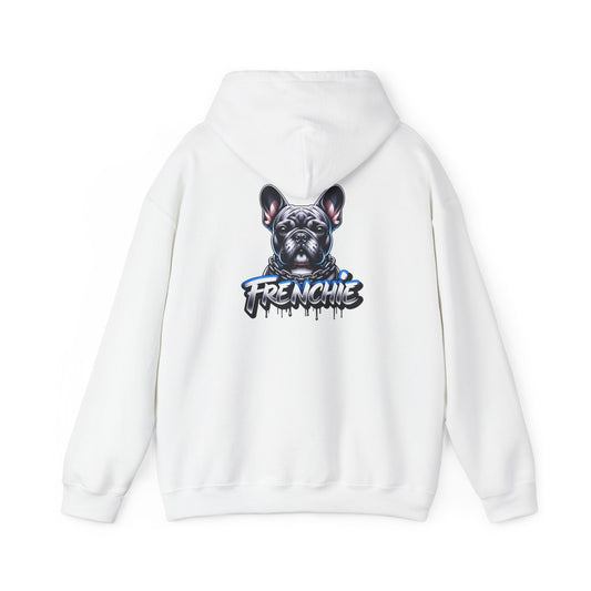 "Frenchie" Bulldog Chain Graphic Hoodie