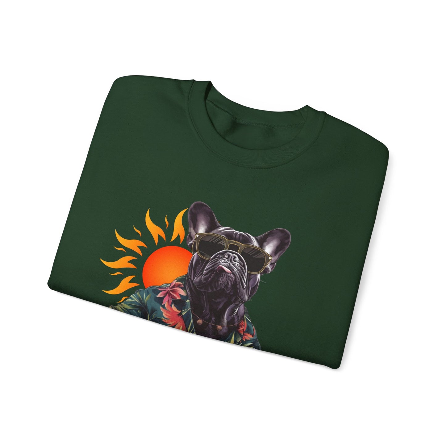Vibe on 10 French Bulldog Crewneck Sweatshirt