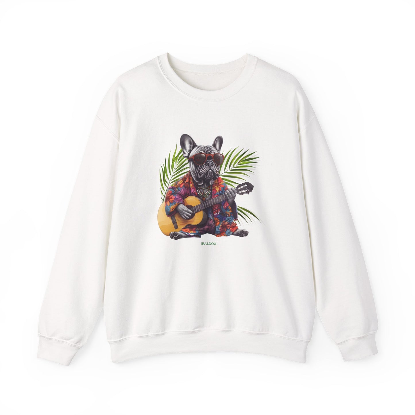 Shady Palm French Bulldog Crewneck Sweatshirt
