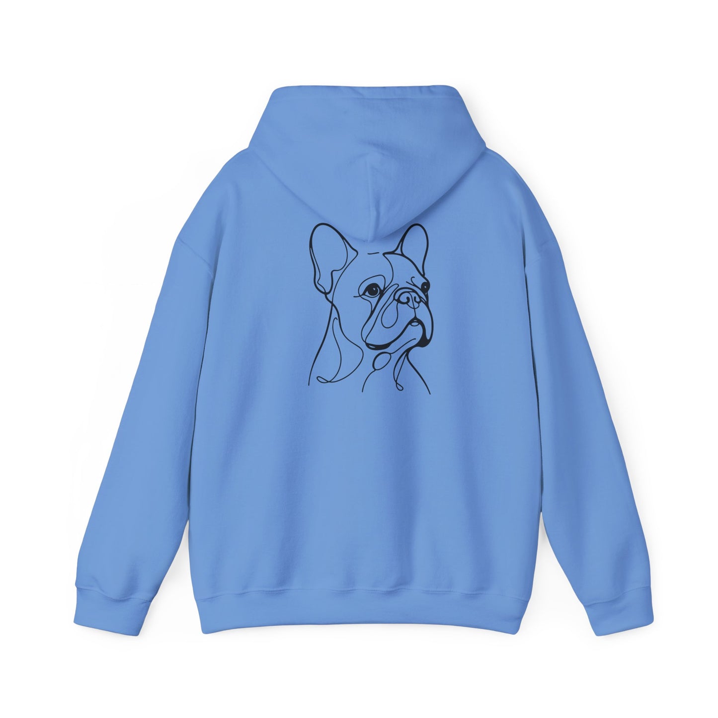 French Bulldog Elegant Drawing Hoodie