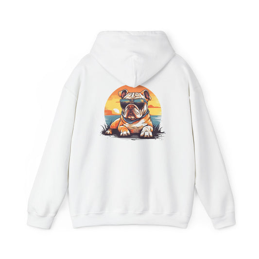 Big Chillin' English Bulldog Hoodie