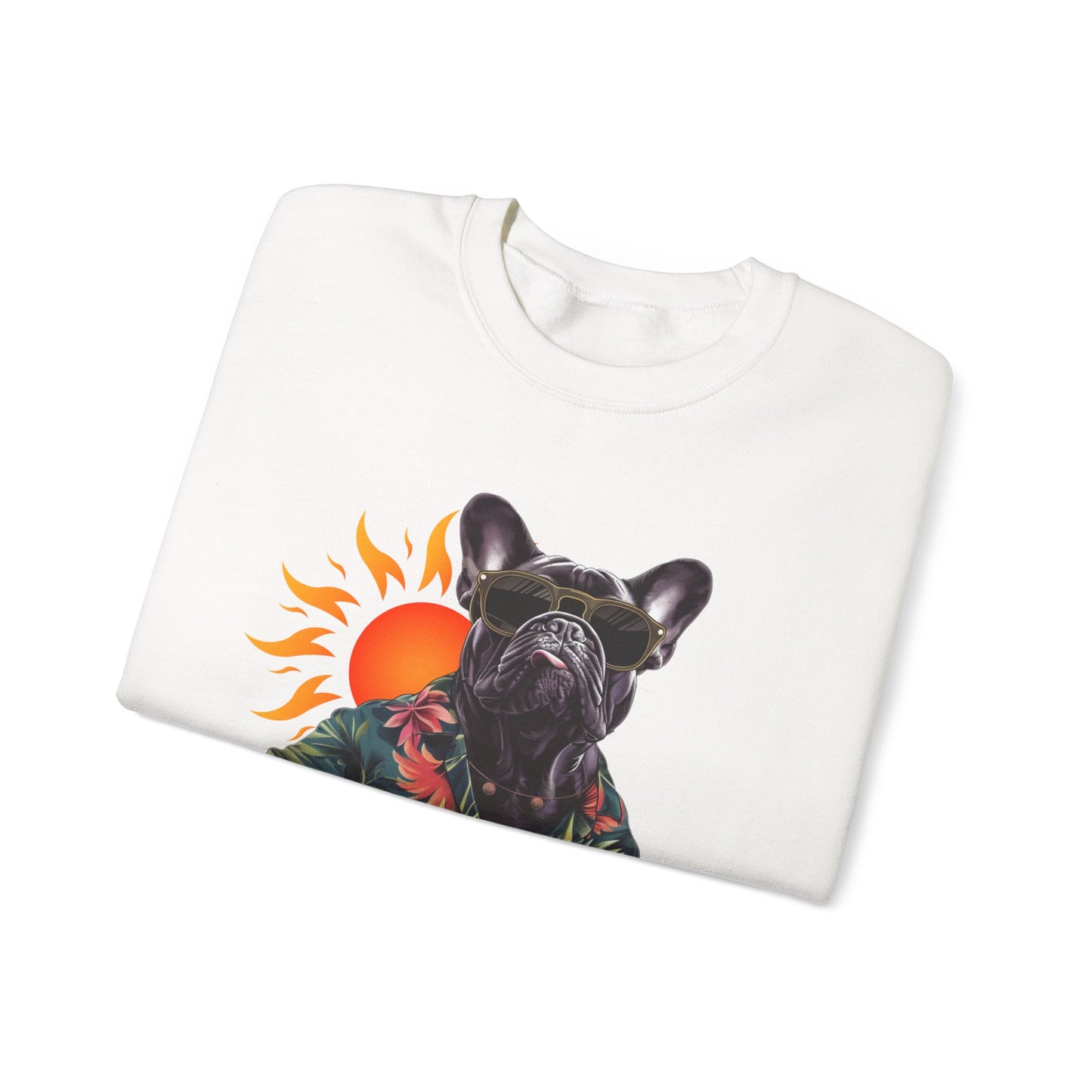 Vibe on 10 French Bulldog Crewneck Sweatshirt