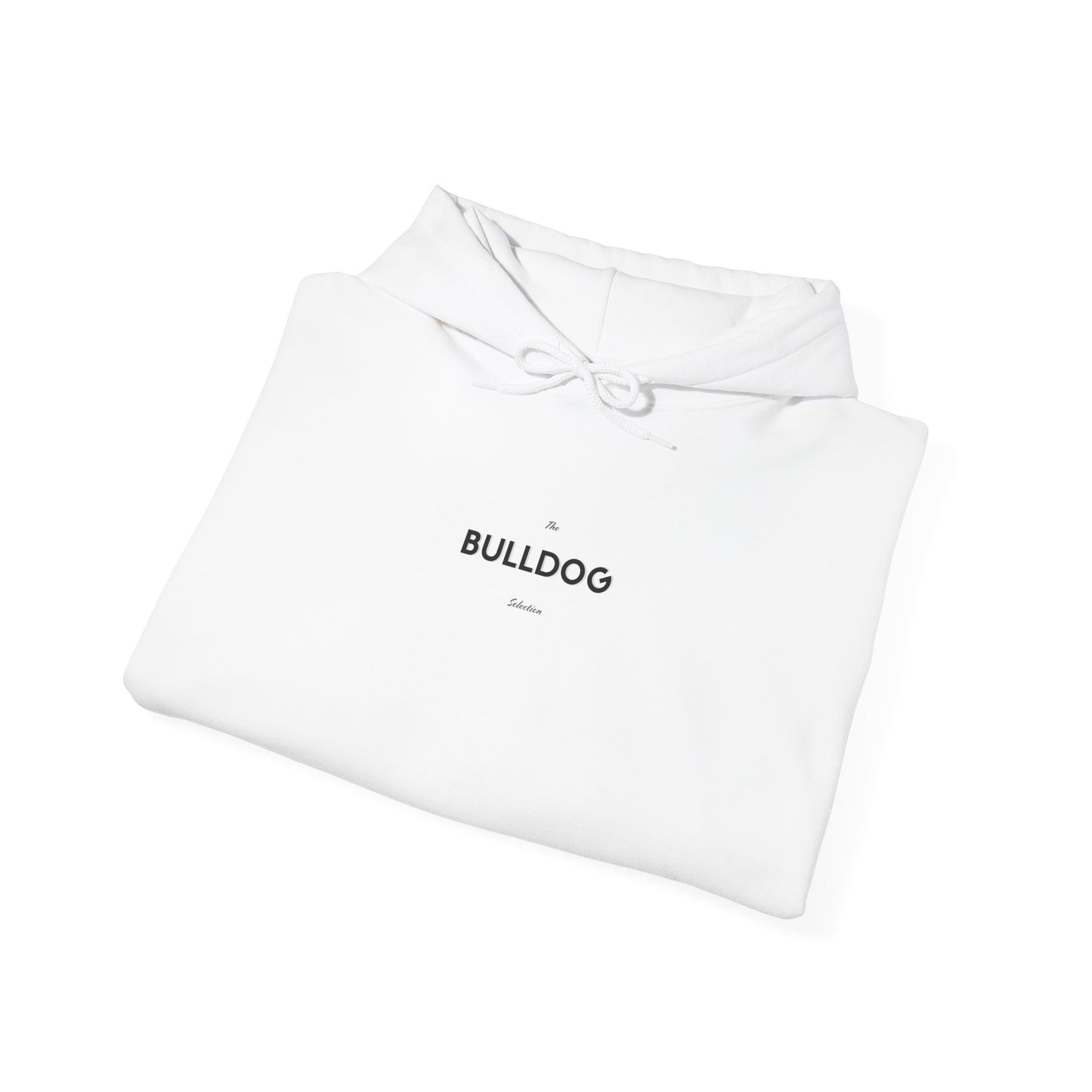 English Bulldog Elegant Drawing Hoodie