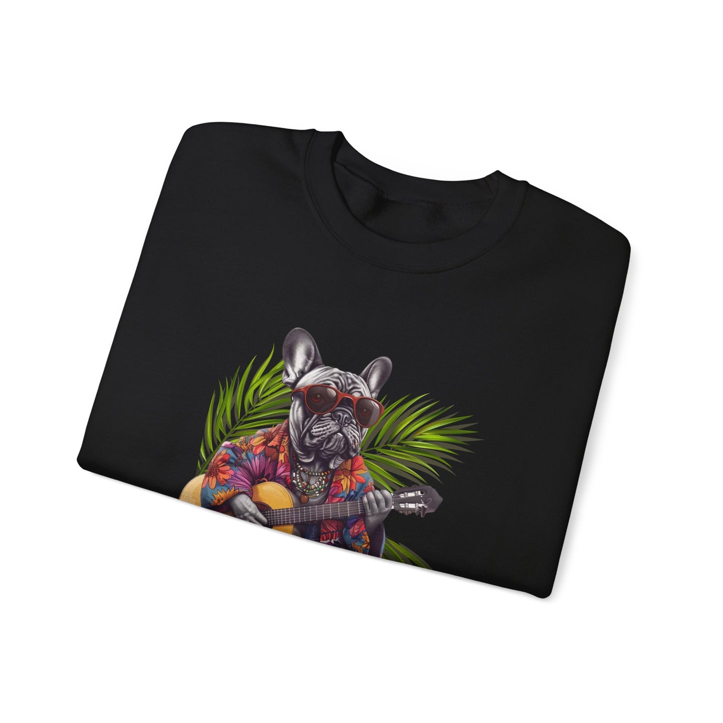 Shady Palm French Bulldog Crewneck Sweatshirt