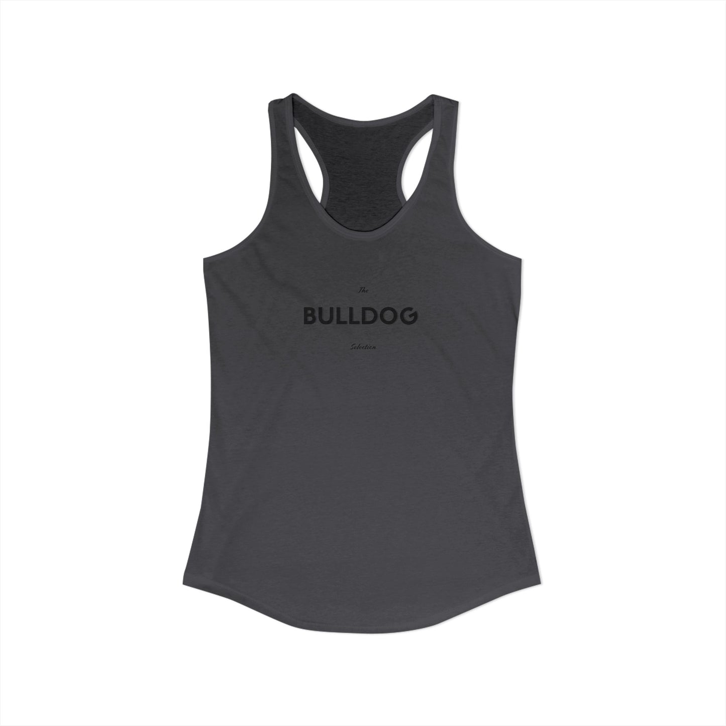 "The Bulldog Selection" Women's Racerback Tank