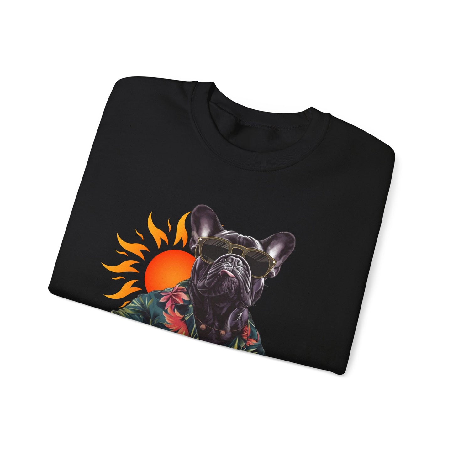 Vibe on 10 French Bulldog Crewneck Sweatshirt