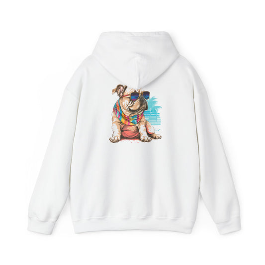 Beach Bum English Bulldog Hoodie