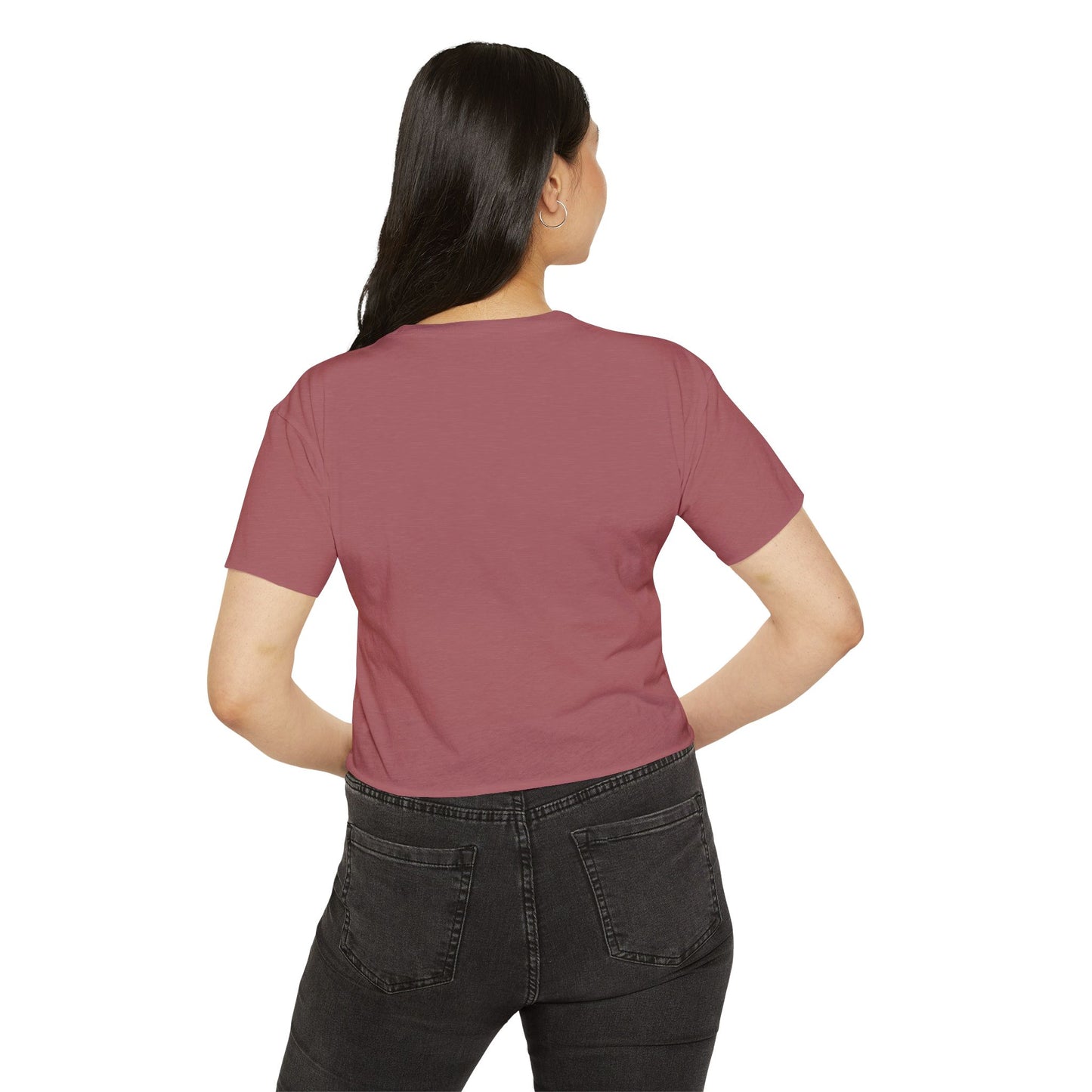 "Frenchie Mom" Women's Festival Crop Top