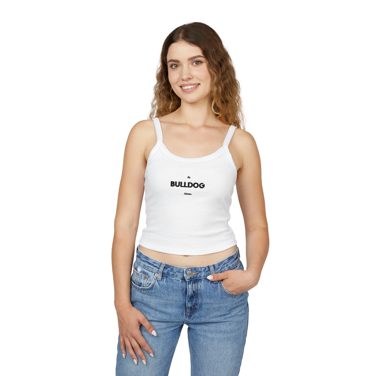 "The Bulldog Selection" Women's Spaghetti Strap Tank Top