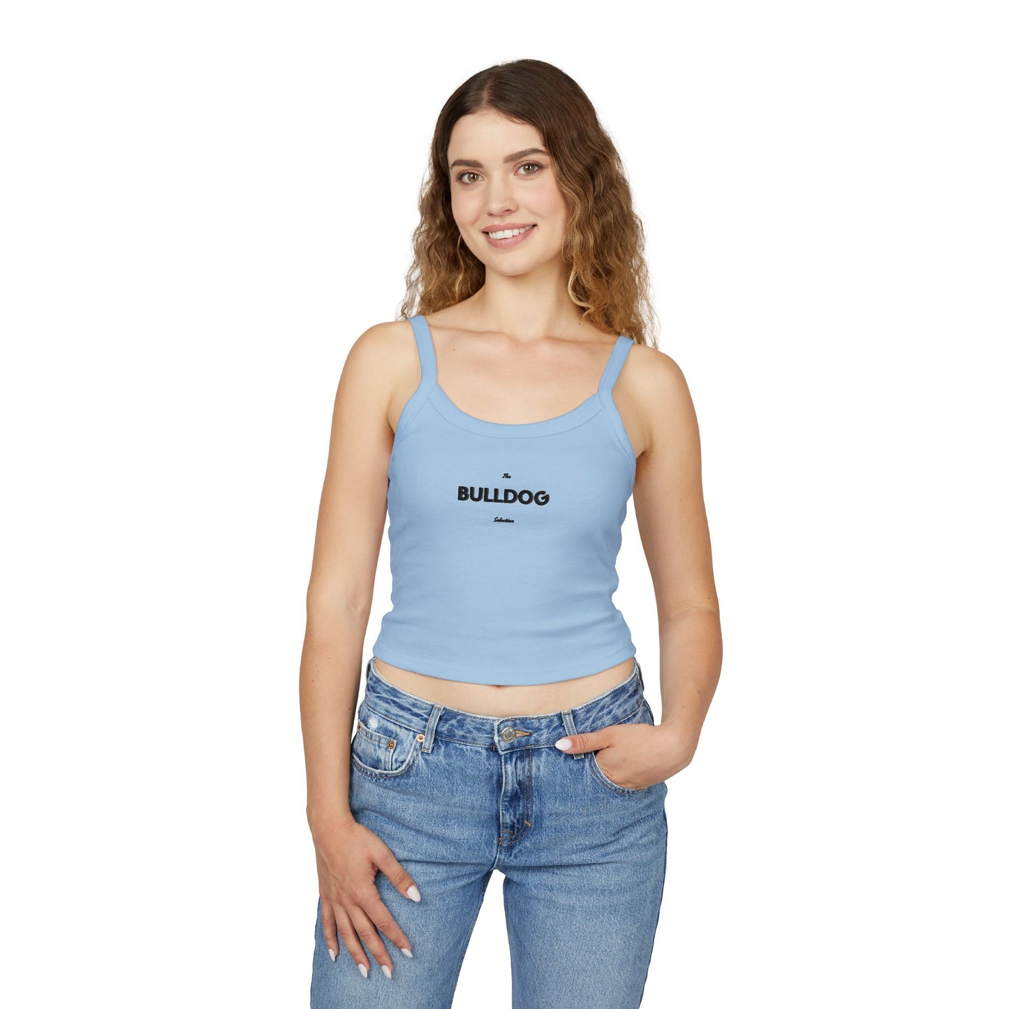 "The Bulldog Selection" Women's Spaghetti Strap Tank Top