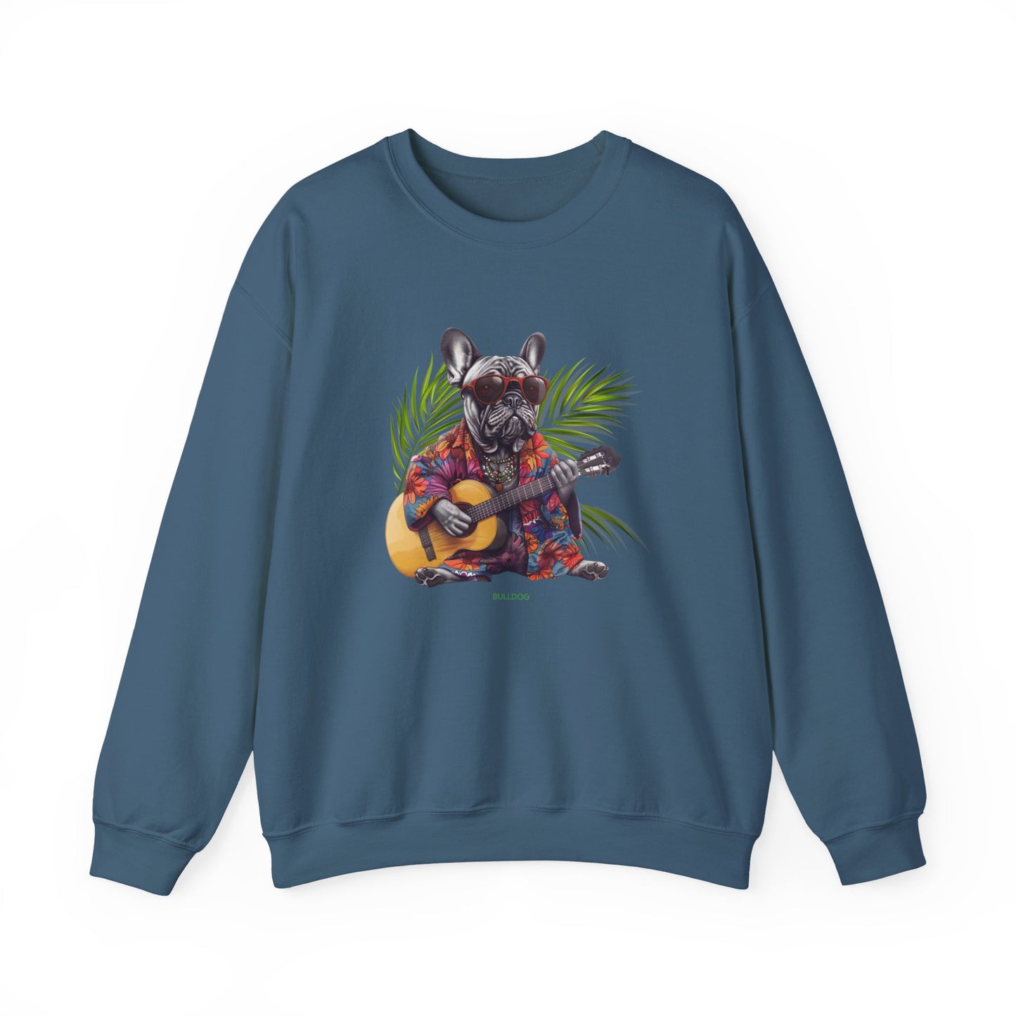 Shady Palm French Bulldog Crewneck Sweatshirt