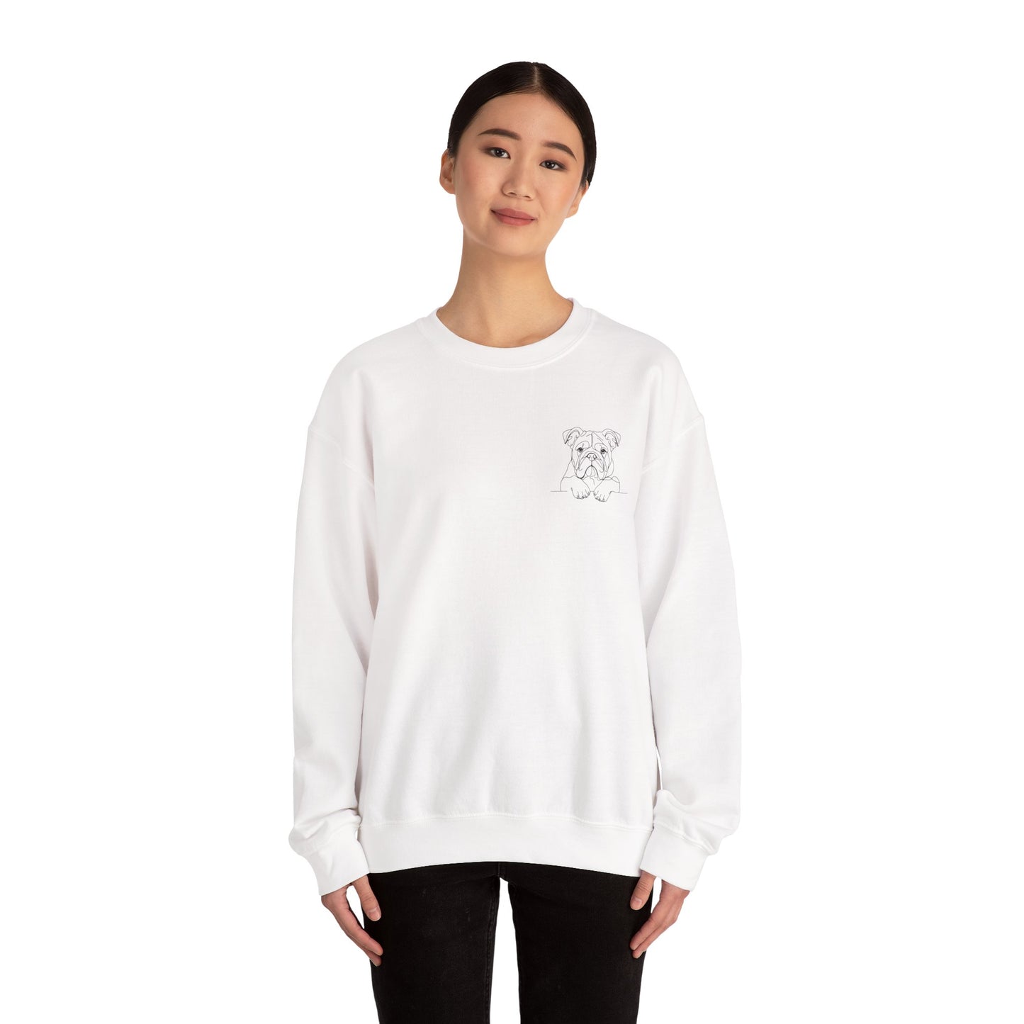 Bulldog in my Pocket Crewneck Sweatshirt