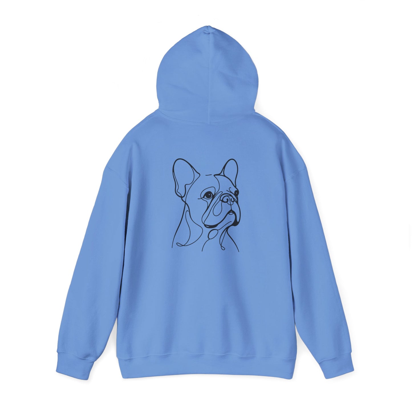 French Bulldog Elegant Drawing Hoodie