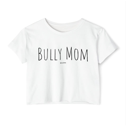"Bully Mom" Women's Festival Crop Top