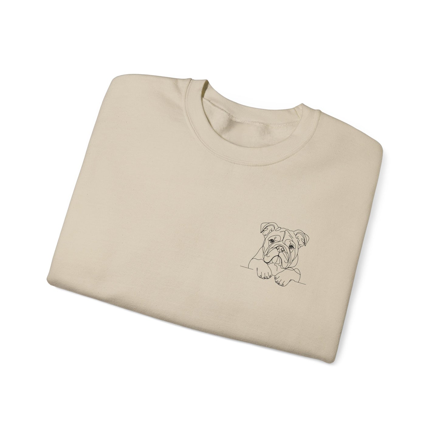Bulldog in my Pocket Crewneck Sweatshirt