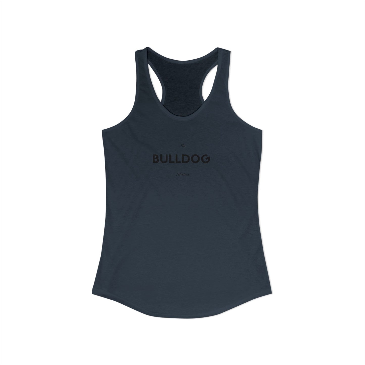 "The Bulldog Selection" Women's Racerback Tank