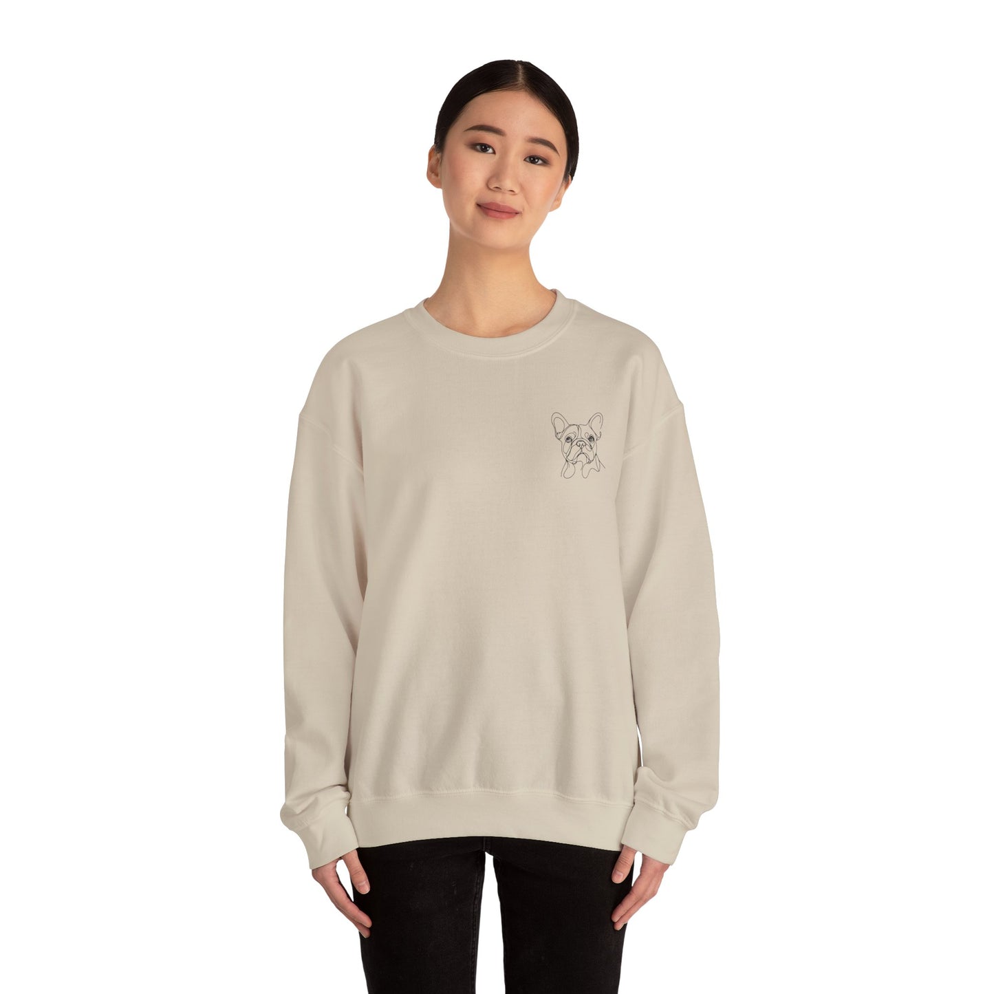 Cute Frenchie Crewneck Sweatshirt