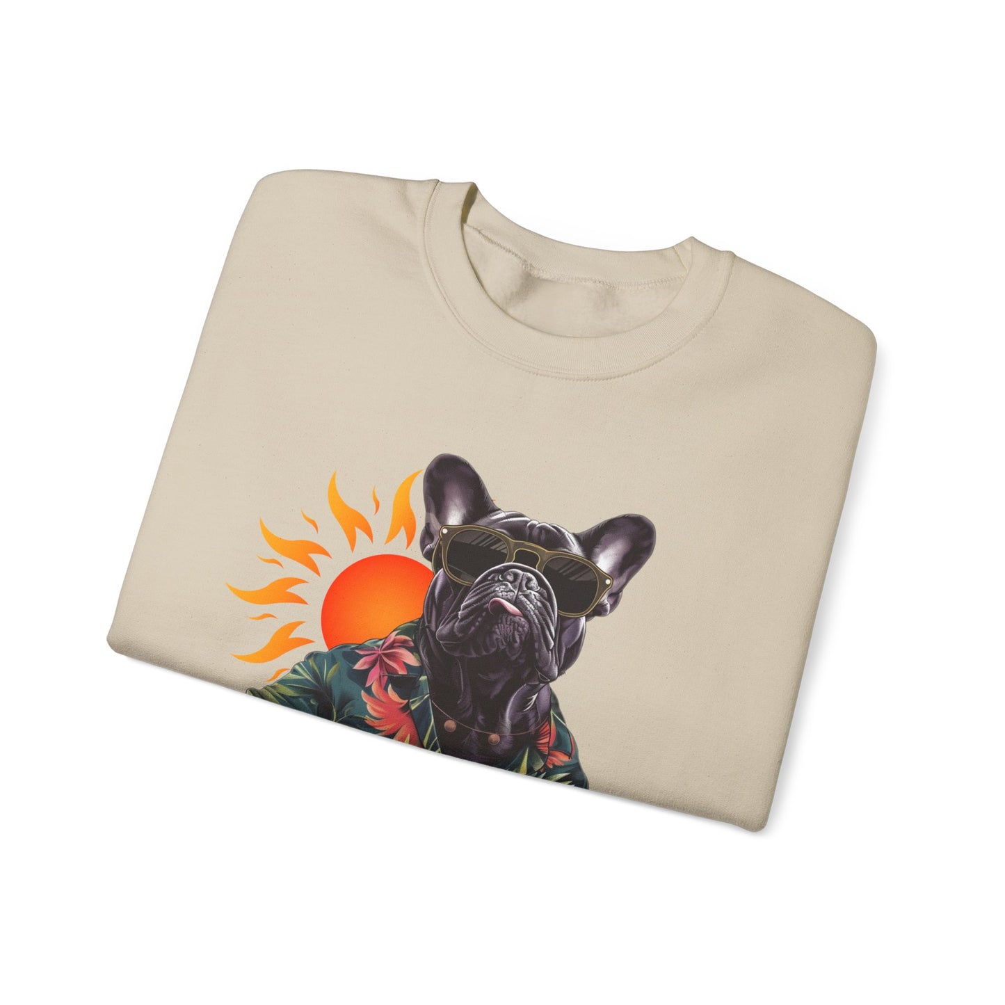 Vibe on 10 French Bulldog Crewneck Sweatshirt