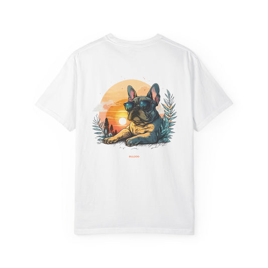 French Bulldog Sunset T-shirt