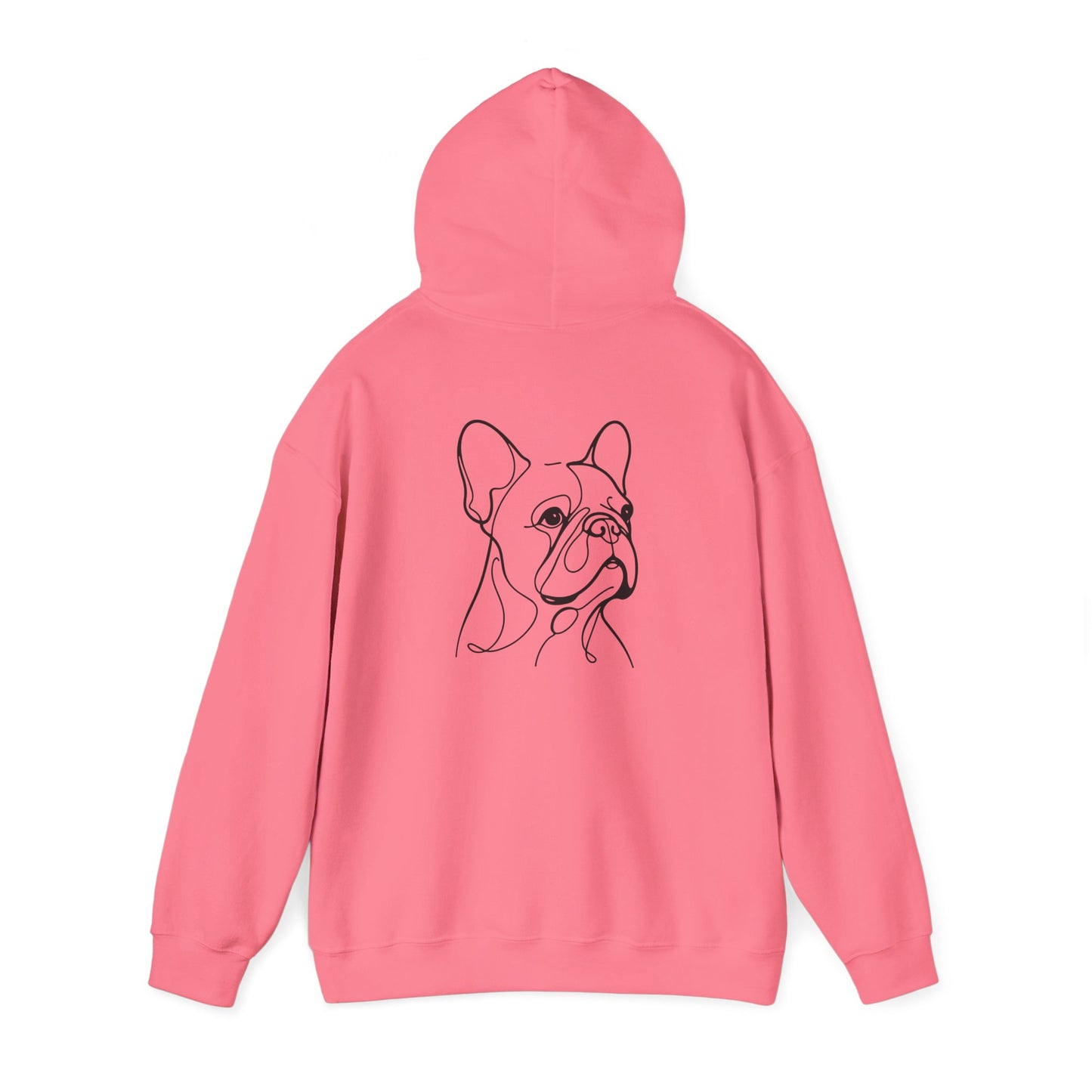 French Bulldog Elegant Drawing Hoodie