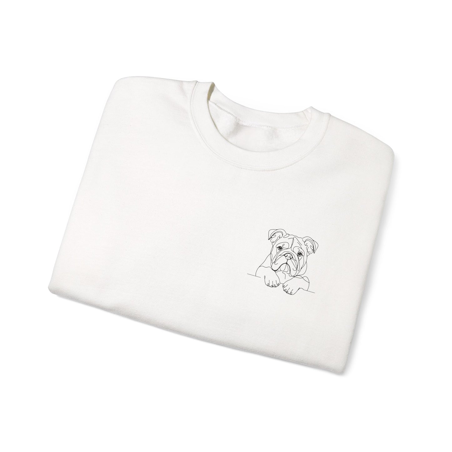 Bulldog in my Pocket Crewneck Sweatshirt