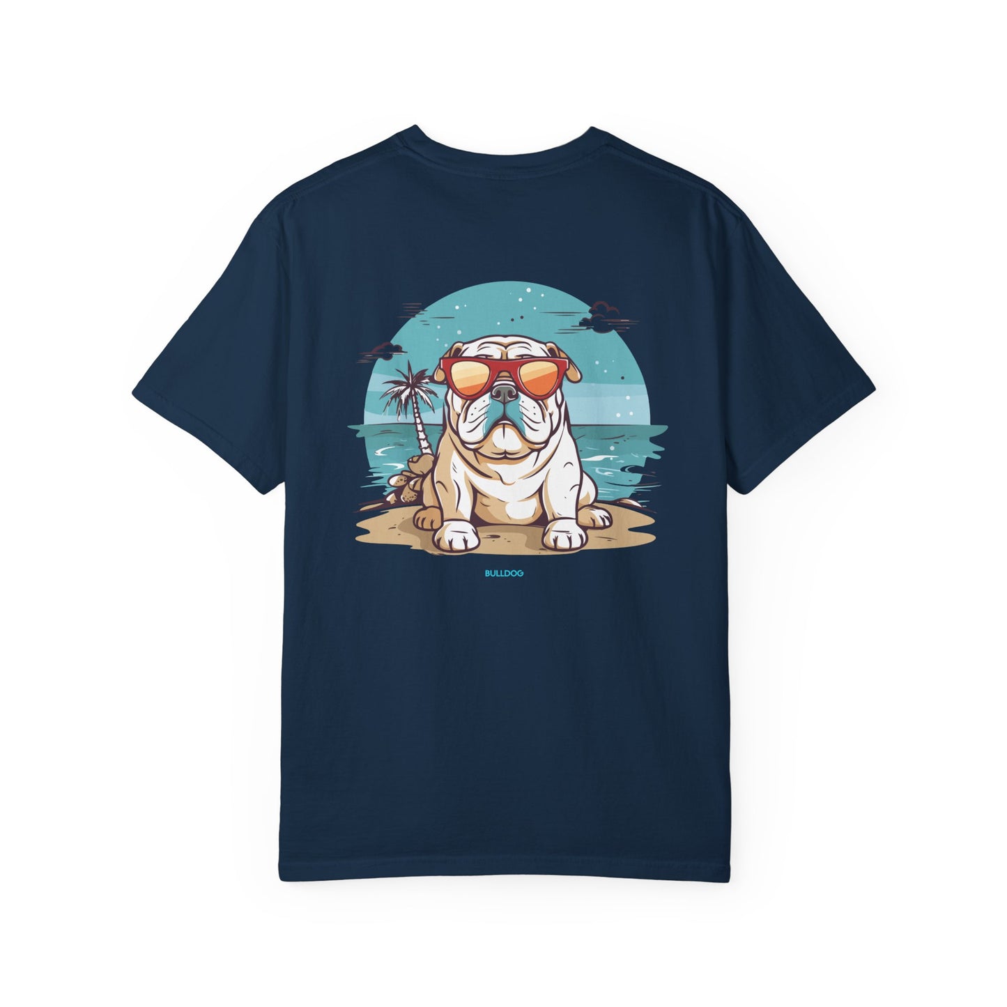 Chill Beach English Bulldog T-shirt