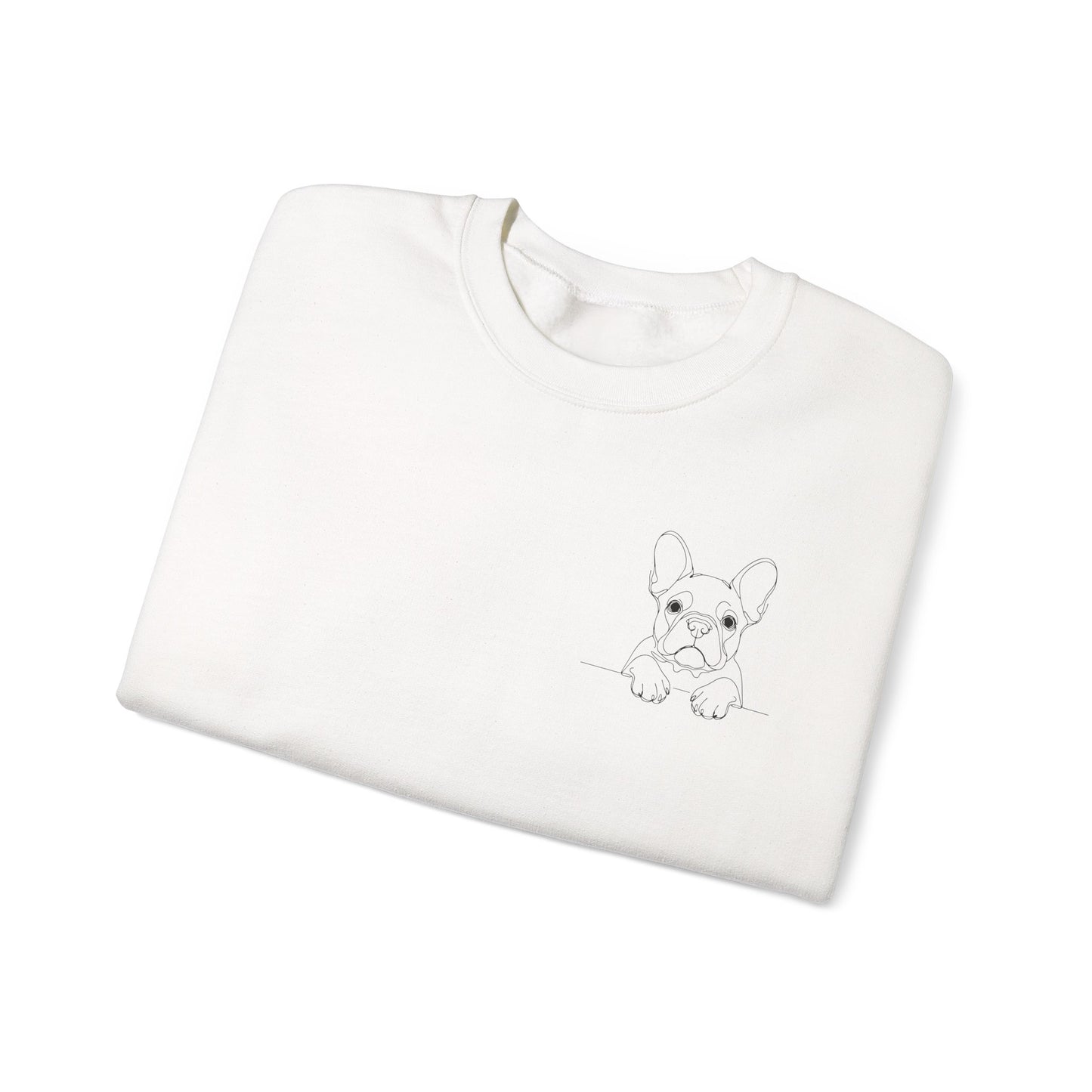 Frenchie in my Pocket Crewneck Sweatshirt