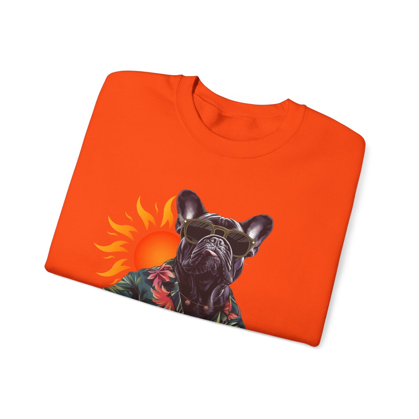 Vibe on 10 French Bulldog Crewneck Sweatshirt