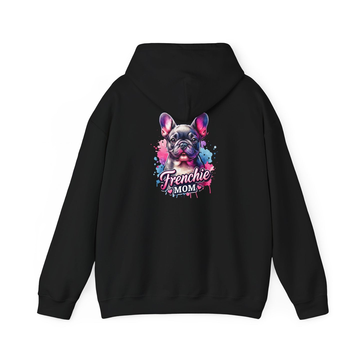 "Frenchie Mom" Hearts Hoodie