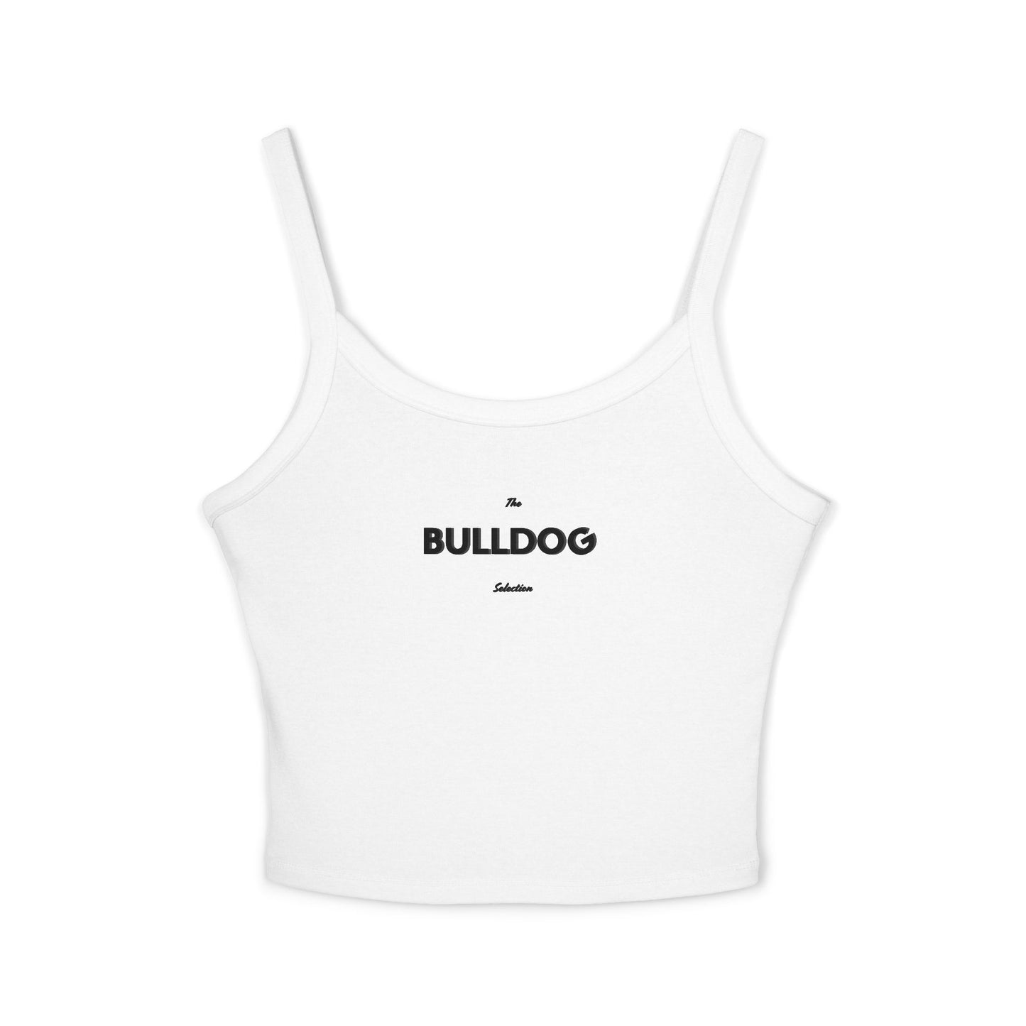 "The Bulldog Selection" Women's Spaghetti Strap Tank Top