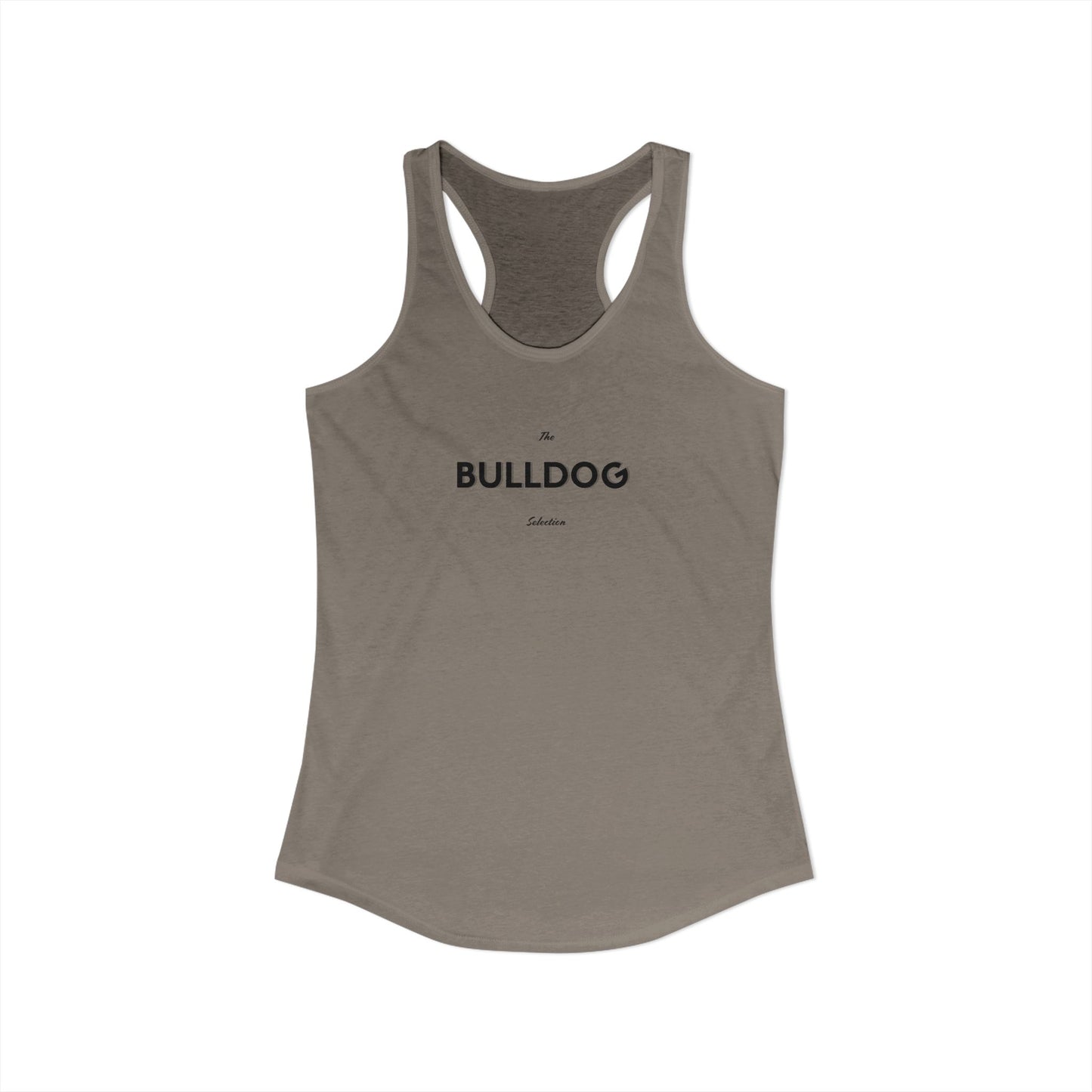 "The Bulldog Selection" Women's Racerback Tank