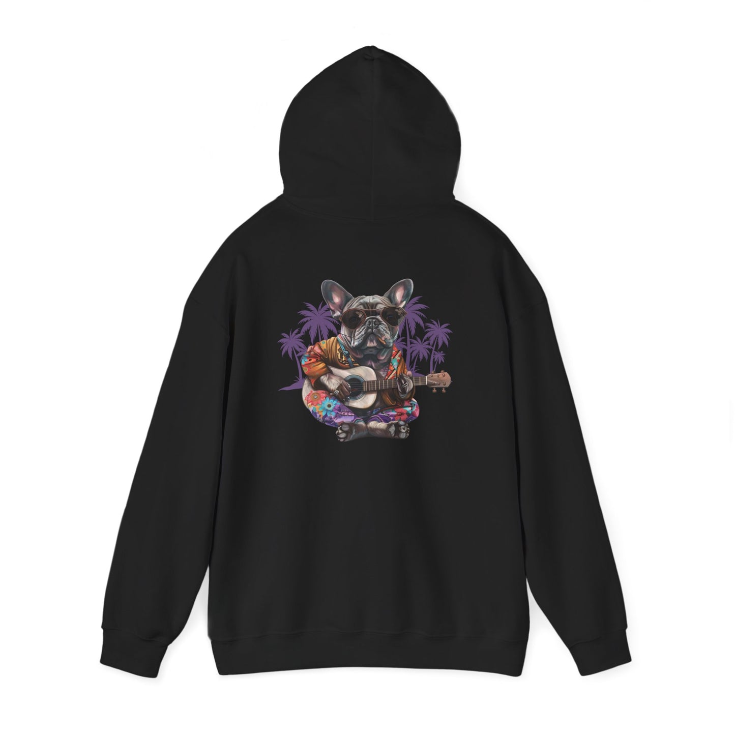 Palm Tree Chillin' French Bulldog Hoodie