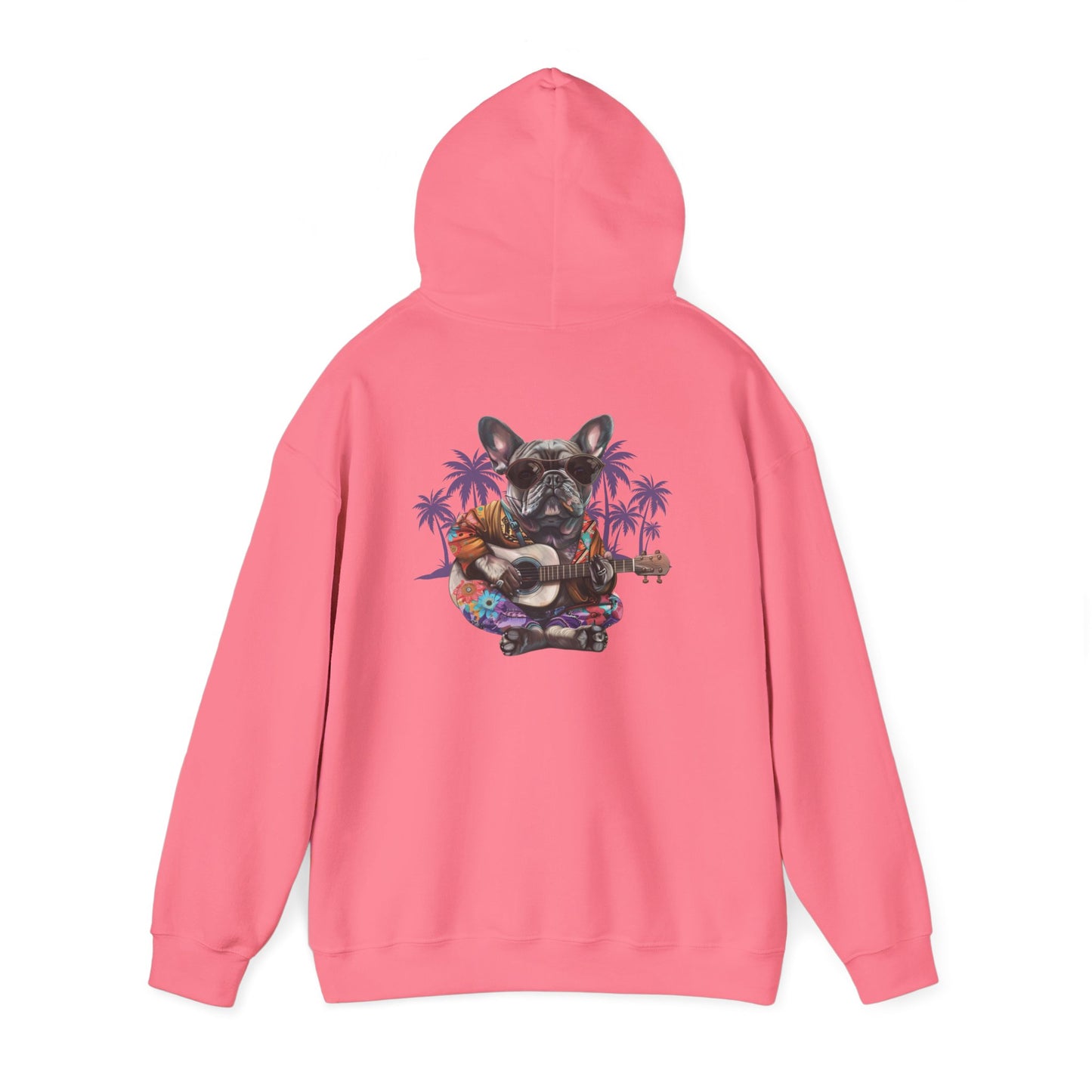 Palm Tree Chillin' French Bulldog Hoodie