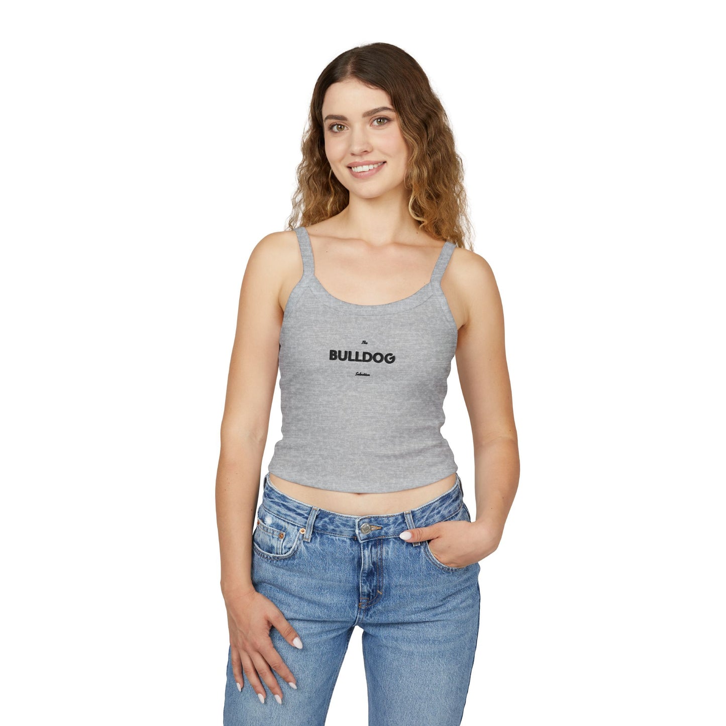 "The Bulldog Selection" Women's Spaghetti Strap Tank Top