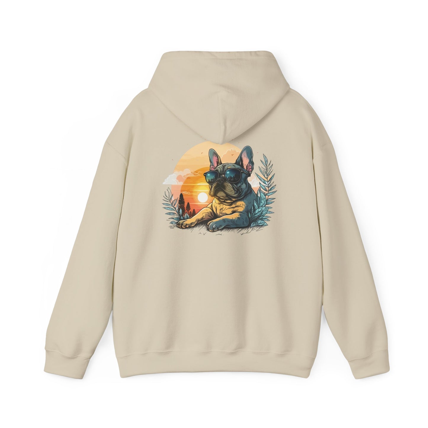 Sun-Lovin' French Bulldog Hoodie