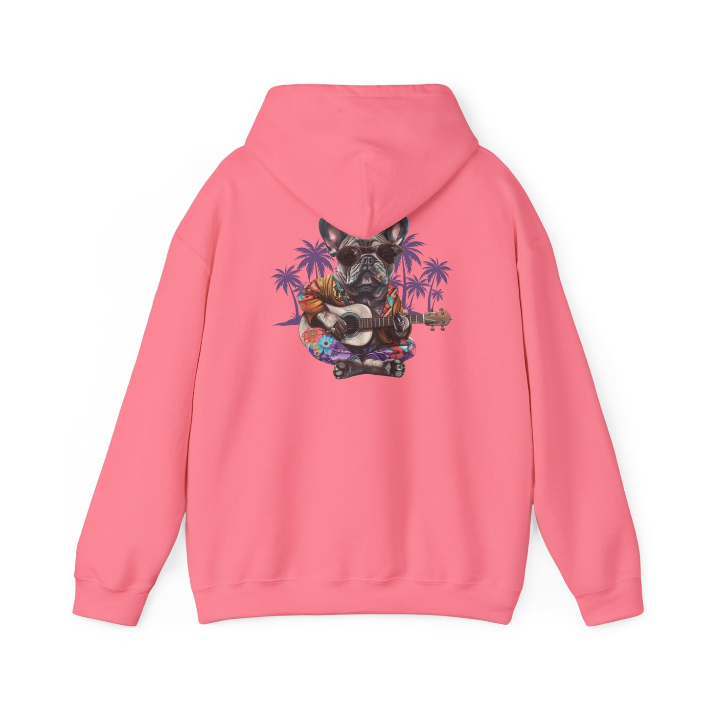 Palm Tree Chillin' French Bulldog Hoodie