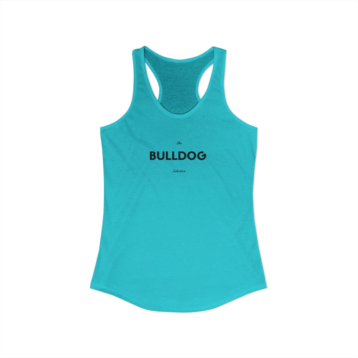 "The Bulldog Selection" Women's Racerback Tank