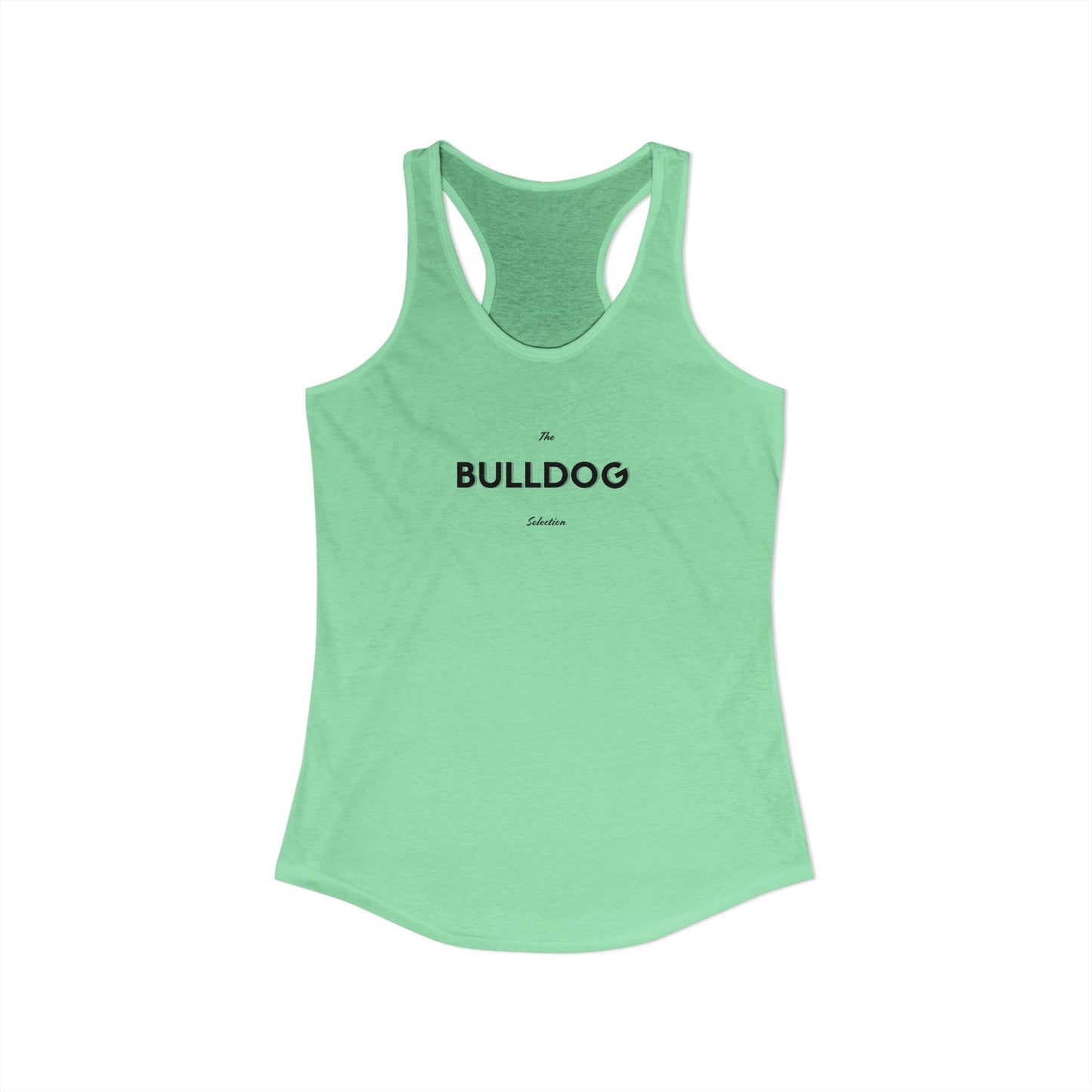 "The Bulldog Selection" Women's Racerback Tank